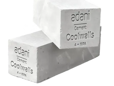 Adani Ambuja Cool Walls eco-friendly bricks