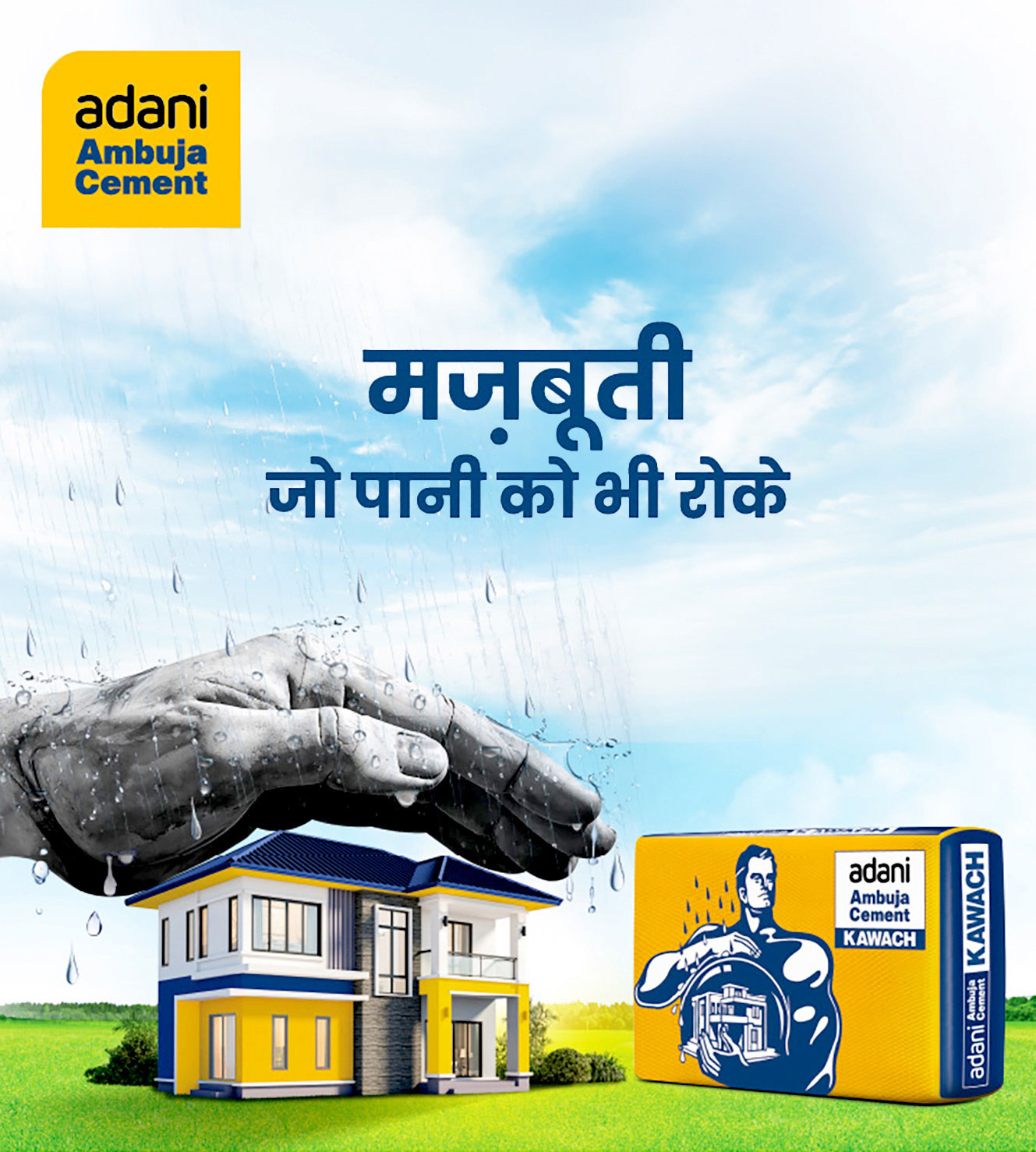 Image placeholder — Ambuja Kawach premium product visual